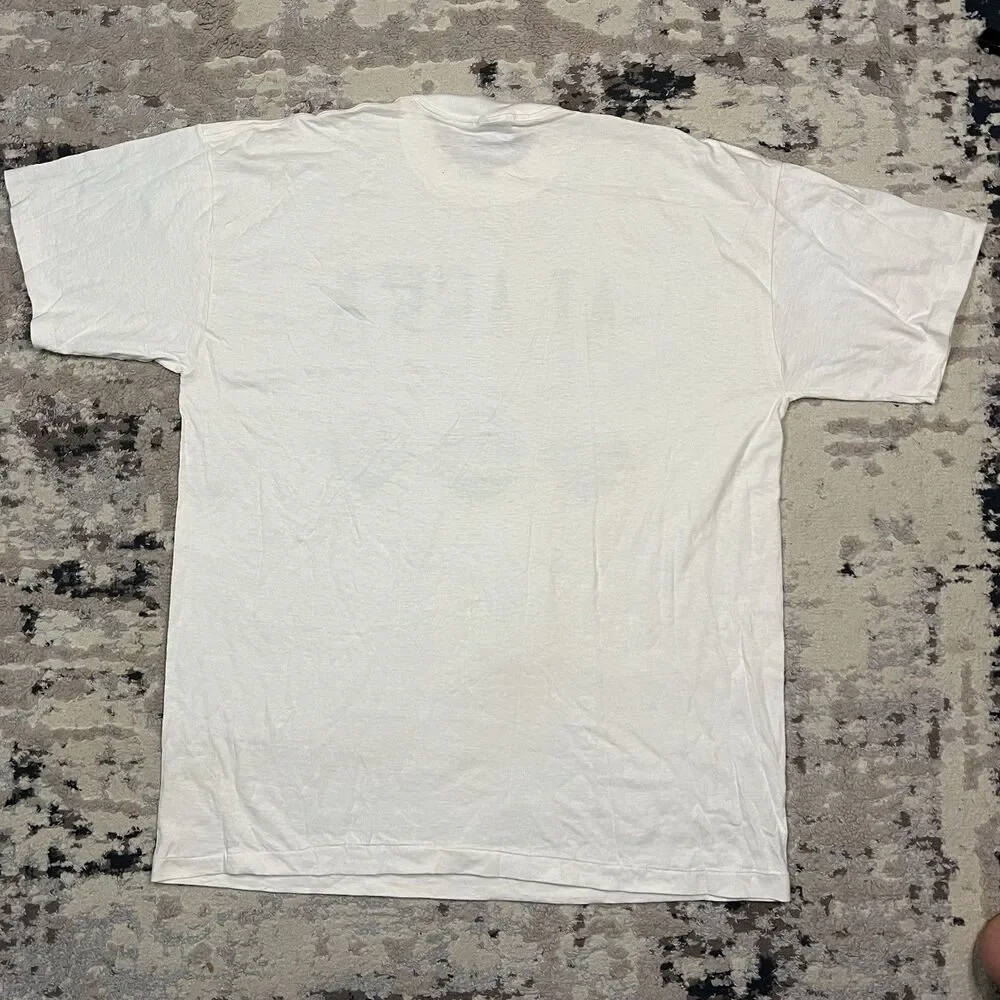 Vintage 90s Single Stitch Alaska The Last Frontier Bear Moosee Shirt Mens XL - Picture 7 of 9